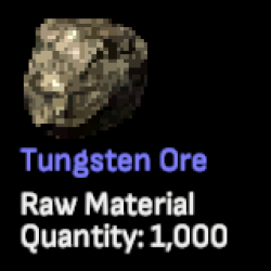 tungsten ore minecraft
